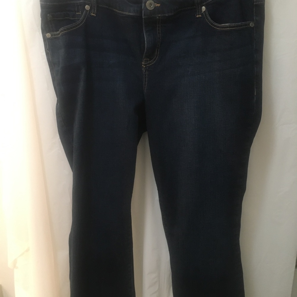 Torrid Relaxed Boot Dark Denim Jeans 18S